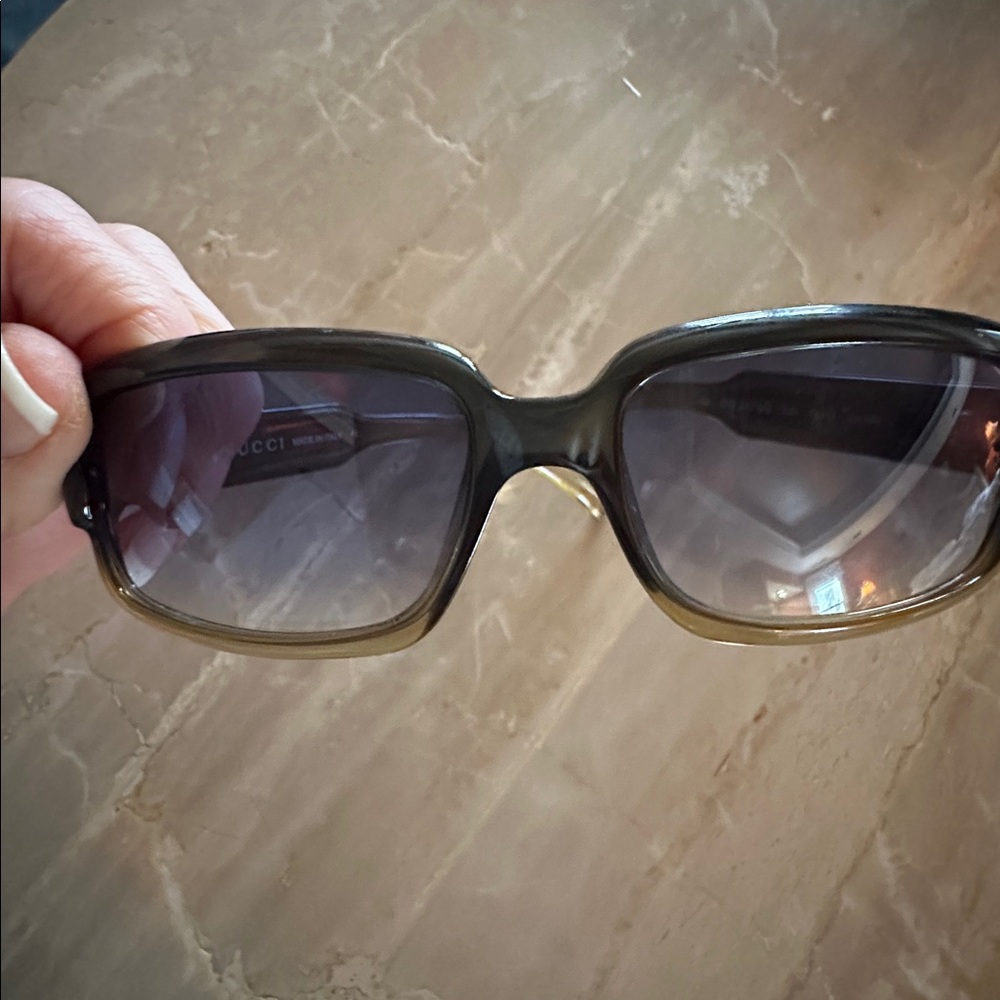 Gucci Olive Green Sunglasses